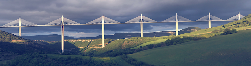 Millau Viaduct, multiple spans - Anomalia Machina 6