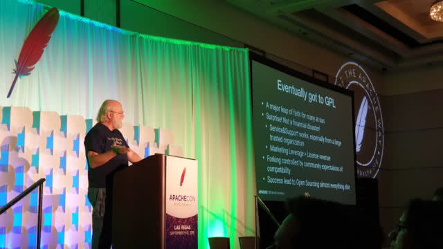 James Gosling - ApacheCon - GPL