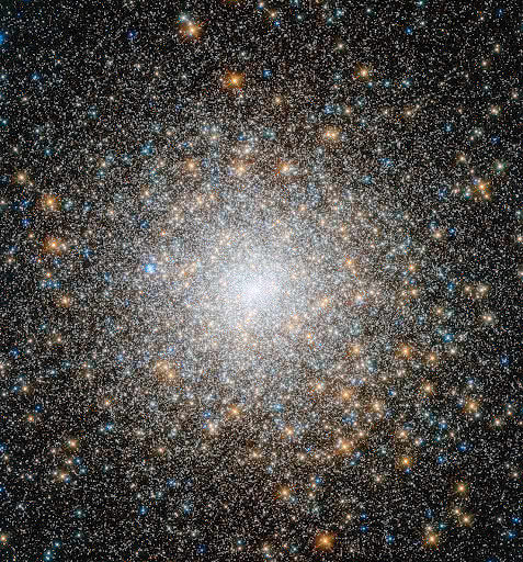 API Demo - Hubble image of star cluster Messier 15
