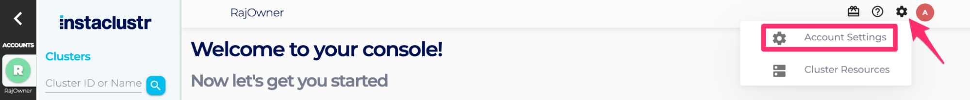 Add New User to Your Account - Instaclustr