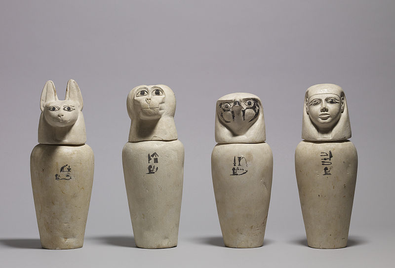 Redis Blog - A complete set of canopic jars
