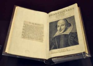 Shakespeare's original First Folio