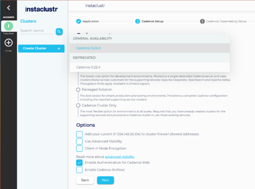 Instaclustr begins exposing Lifecycle Policies | Instaclustr