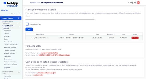 How to build a streaming analytics pipeline with Terraform and Instaclustr—Part 3: Integrating with AWS VPC screenshot