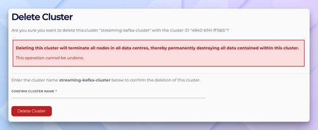 How to build a streaming analytics pipeline with Terraform and Instaclustr screenshot