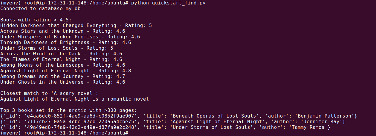 datastax tutorial screenshot