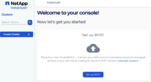 Set up BYOC card in account landing page