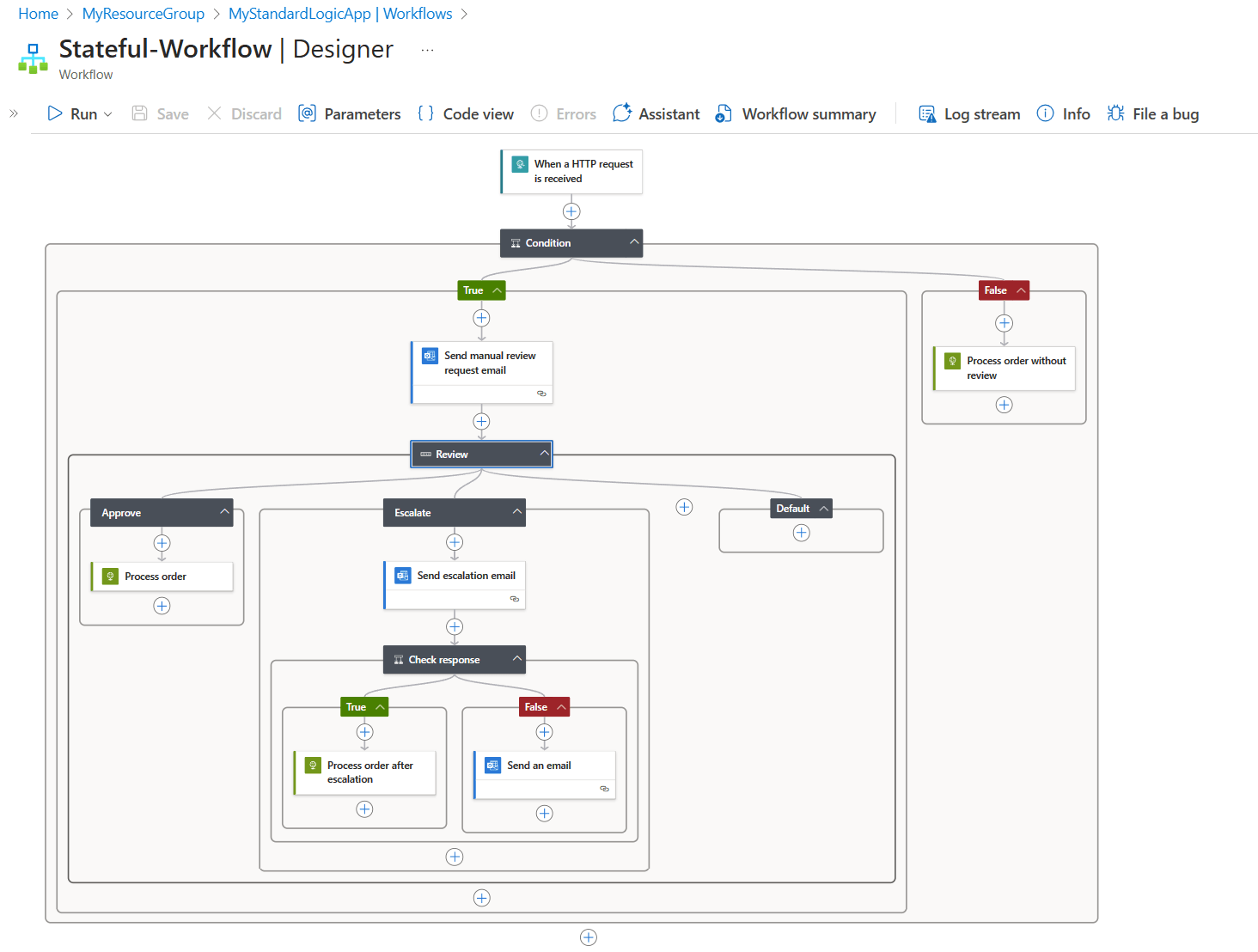 Azure screenshot