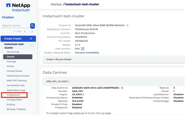 Getting started: Query Parquet on Amazon FSx for NetApp® ONTAP with ClickHouse® supporting diagram