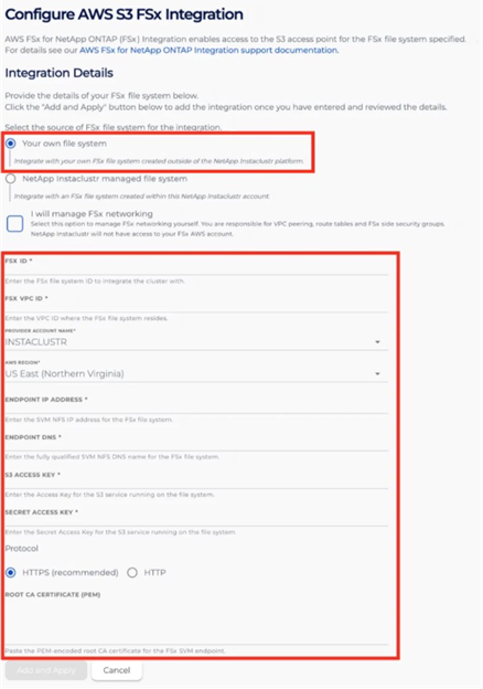 Getting started: Query Parquet on Amazon FSx for NetApp® ONTAP with ClickHouse® supporting diagram