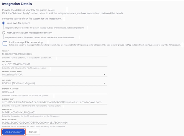 Getting started: Query Parquet on Amazon FSx for NetApp® ONTAP with ClickHouse® supporting diagram