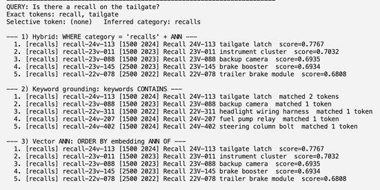 hybrid RAG retrieval screenshot