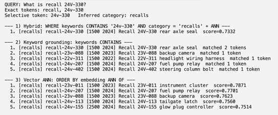 hybrid RAG retrieval screenshot