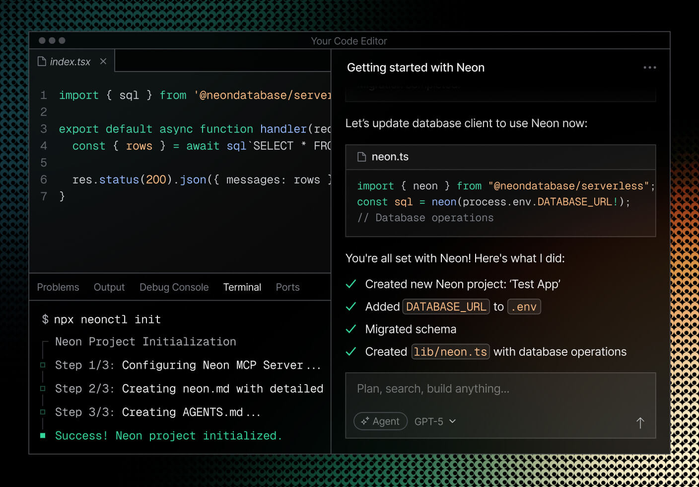 Neon screenshot