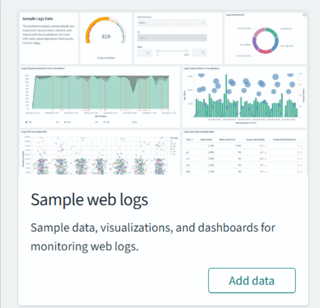 Opensearch walkthrough screenshot