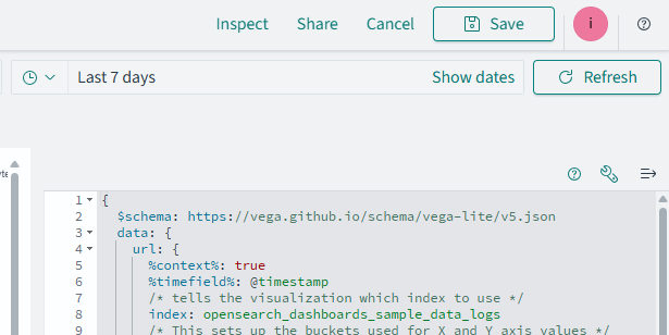 OpenSearch 3.0 dashboards visualizations example screenshot