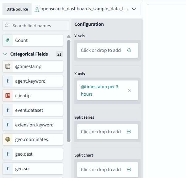 OpenSearch 3.0 dashboards visualizations example screenshot