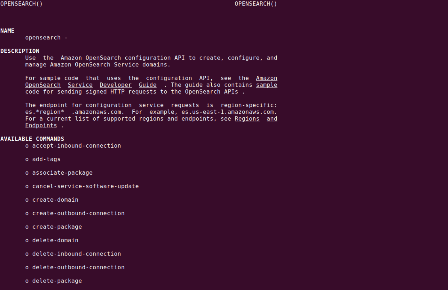 OpenSearch tutorial screenshot 8